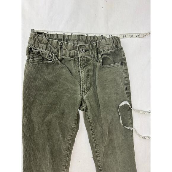 Gap Kids Corduroy Pants Gray Rugged Boys Size 10 Regular - Picture 3 of 9